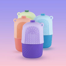 Ice Roller & Scrubber For Face | Face Massager | Reusable Silicone Facial Ice Roller For Glowing & Tighten Skin (1 Pc) - justgrabit.in | Just Grab It