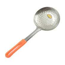 Colander Spoon, Non Slip Hand Polished Thickened Hot Pot Spoon for Kitchen for Restaurant, Stainless Steel Cooking Colander Skimmer Slotted Spoon Kitchen Strainer Ladle with Long Handle for Kitchen Cooking Baking (35 Cm) - Justgrabit Inc.
