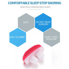 2 in 1 Anti Snoring and Air Purifier Nose Clip for Prevent Snoring and Comfortable Sleep - Justgrabit Inc.