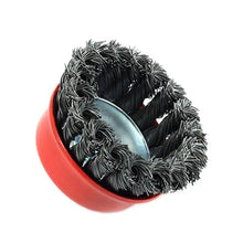 Wire Wheel Cup Brush (Black) - justgrabit.in | Just Grab It