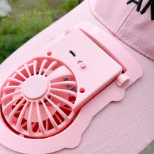 Mini Rechargeable Fan Portable Powered Hat Cap Fan - justgrabit.in | Just Grab It