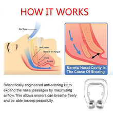 Snore Free Nose Clip (Anti Snoring Device) - 1pc - Justgrabit Inc.