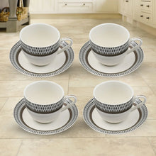 Ceramic Tea / cups and Saucer / Rakabi Set of 12 Pcs - Justgrabit Inc.