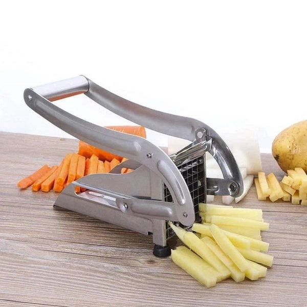 French Fries & Potato Chips Cutter Machine with Blade - Justgrabit Inc.
