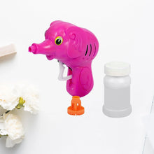 Bubble Gun Elephant Hand Pressing Bubble Gun Toy for Kids Bubble Liquid Bottle with Fun Loading - Justgrabit Inc.