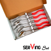 Stainless Steel Serving Spoon Set 5 pcs. - Justgrabit Inc.