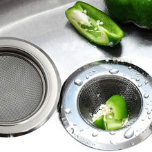 Medium Size Stainless Steel Sink Strainer Kitchen Drain Basin Filter Stopper Drainer - justgrabit.in | Just Grab It