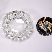 paricutin Glass Crystal Quality Cigar Cigarette Ashtray - justgrabit.in | Just Grab It