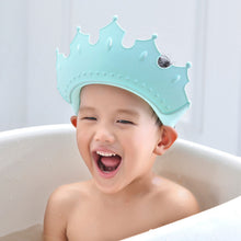 Crown Baby Shower Cap Adjustable Crown Baby Child Protection - justgrabit.in | Just Grab It