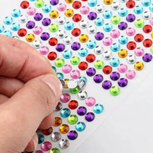 Self Adhesive Multi Size Shaped Shining Stones Crystals Stickers For Art & Craft, Mobile Phone Decoration, Jewelery Making, School Projects, Creative Work - justgrabit.in | Just Grab It