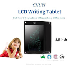 Digital LCD 8.5'' inch Writing Drawing Tablet Pad Graphic eWriter Boards Notepad - Justgrabit Inc.