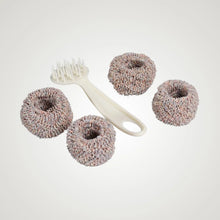 Handle Pot Dishwashing Kitchen Household Long - Handled Washing Pot Dishwashing Decontamination Cleaning Brush With Extra Brush Head - justgrabit.in | Just Grab It