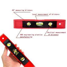 3 Bubble Mini Spirit Level Plastic Torpedo Carpenter's Spirit Level Measurement tools - justgrabit.in | Just Grab It