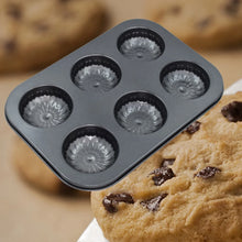 6 slot Non - Stick Muffins Cupcake Pancake Baking Molds - Justgrabit Inc.