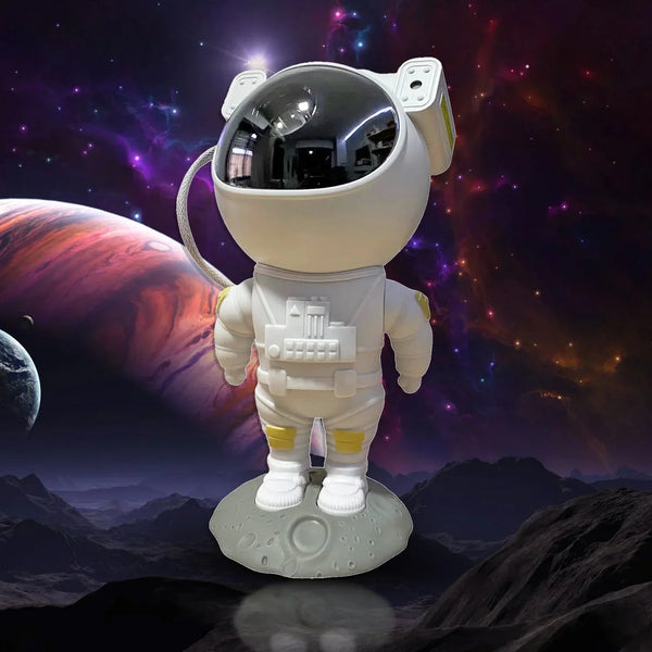 Robot Sky Space Stars Light Astronaut Galaxy Projector, Night lamp, Bedroom, Kids, Projector, Star Projector Will Take Children's to Explore The Vast Starry Sky for Adults, raksha bandhan, Diwali Gift - justgrabit.in | Just Grab It