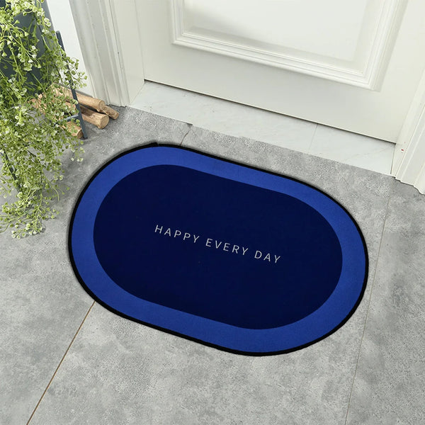 Mat, Super Absorbent Floor Mat, Bath Mat, Soft Carpet, Slip - Resistant Bathing Room Rug Floor Door Mat, Instant Drying Mat, Bathroom Rug, Absorbent Bath Mat - Justgrabit Inc.