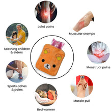 Warm Hug from a Panda: Orange Panda Hot Water Bag for Pain Relief - justgrabit.in | Just Grab It