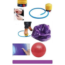 Anti - Burst Gym Ball with Pump (75 cm) - Justgrabit Inc.