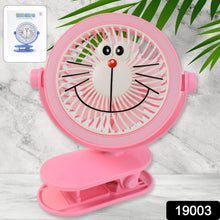 USB Portable Mini Desk Fan with Light – Personal Table Fan (1 Pc) - justgrabit.in | Just Grab It