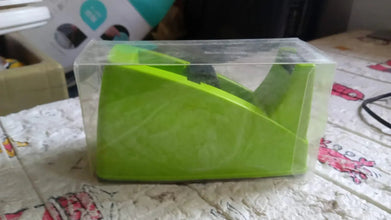 Plastic Tape Dispenser Cutter – Heavy Duty Stationary Tape Cutter for Home, Office, School Use (1 Pc / 515 gm) - Justgrabit Inc.