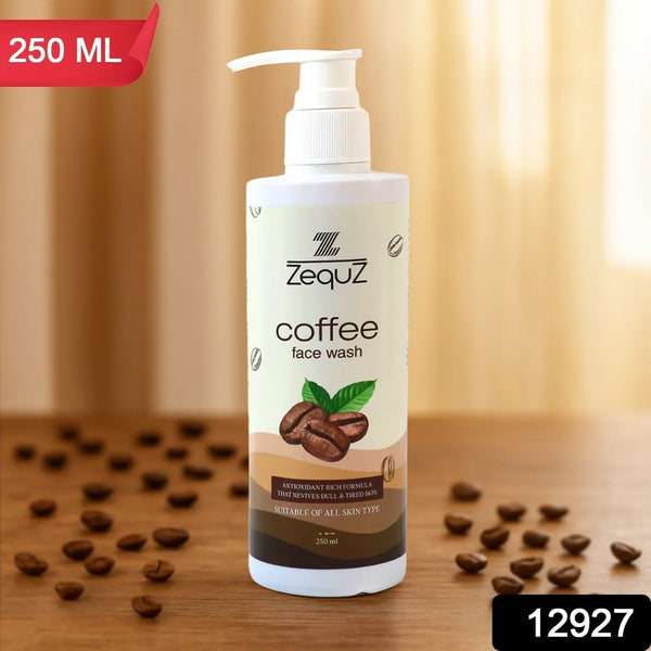 Zequz Coffee Face Wash - (1 Pc / 250 ML) - Justgrabit Inc.