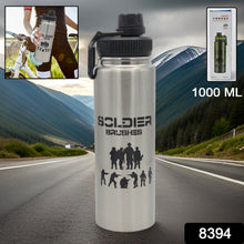 Vacuum Insulated Stainless Steel Bottle Stainless Steel (1000 ml / 1 Pc) - justgrabit.in | Just Grab It