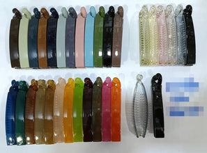 Plastic Hair Claw Clips Strong Clips (1 Pc / Mix Color), Hair accessories - Justgrabit Inc.