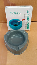 Oblivion Durable Plastic Ashtray Wide Bowl and Triple Cigarette Holder Slots (1 pc) - justgrabit.in | Just Grab It