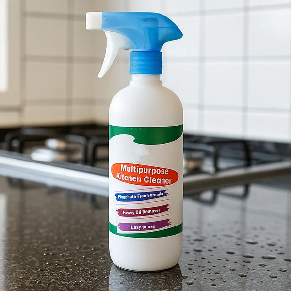 Kitchen Cleaner Spray for Oil & Grease on Stoves (Approx 500ml, Non - toxic) - Justgrabit Inc.
