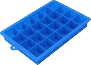 Silicone Ice Cube Trays 24 Cavity Per Ice Tray [Multicolour] - Justgrabit Inc.