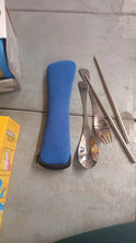Picnic Dinner Spoon Fork Chopsticks Cutlery Tablewares Set Traveling Spoon Set High Quality Cutlery Set (4 PC / 1 Set ) - Justgrabit Inc.