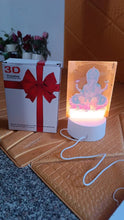 Beautiful 3D Lord Ganesh Frame with soft white light, Ganesh Ganesha (1 Pc) - Justgrabit Inc.