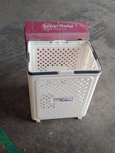 Multipurpose Foldable Laundry Basket with Wheels - justgrabit.in | Just Grab It