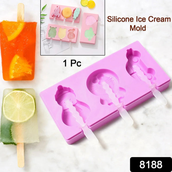 Silicone Popsicle Molds for Summer with Sticks & Lids - Justgrabit Inc.