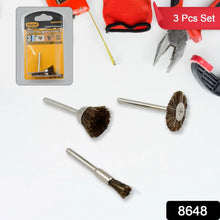 Brass Wire Wheels, 3 Pcs Brass Wire Wheels, Rust Removal Tool - justgrabit.in | Just Grab It