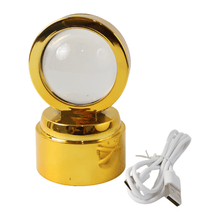 Ganpati Bapa 3D Crystal Ball Night Light with LED Illumination (1 Pc) - justgrabit.in | Just Grab It