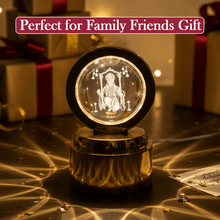 Bajrang Bali 3D Crystal Ball Night Light with LED Illumination (1 Pc) - justgrabit.in | Just Grab It