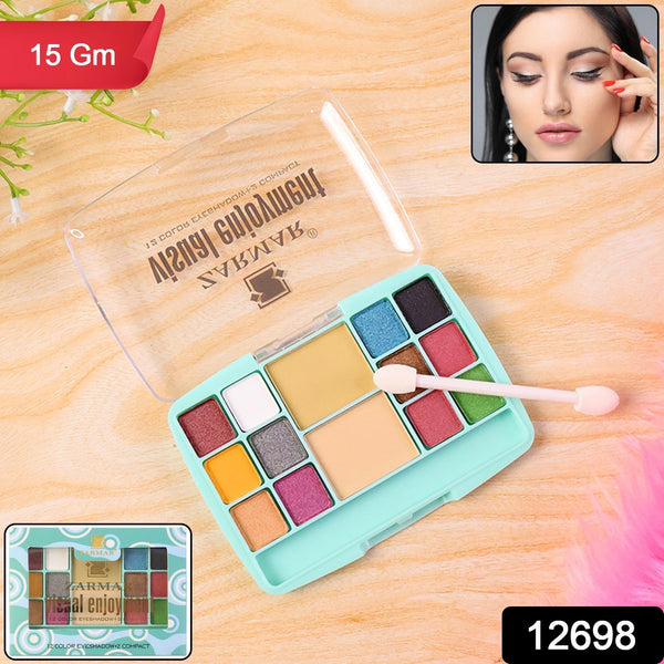 Multi - Color Eyeshadow & Compact Makeup Kit (15 GM / 1 Pc) - justgrabit.in | Just Grab It