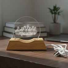 3D Crystal LED Table Lamp (1 Pc) - justgrabit.in | Just Grab It