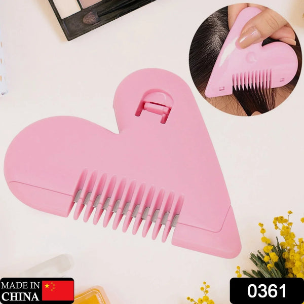 Heart Shape Baby Hair Scissors - Lightweight Stainless Steel Thinning Shears for Girls, Hair accessories - Justgrabit Inc.