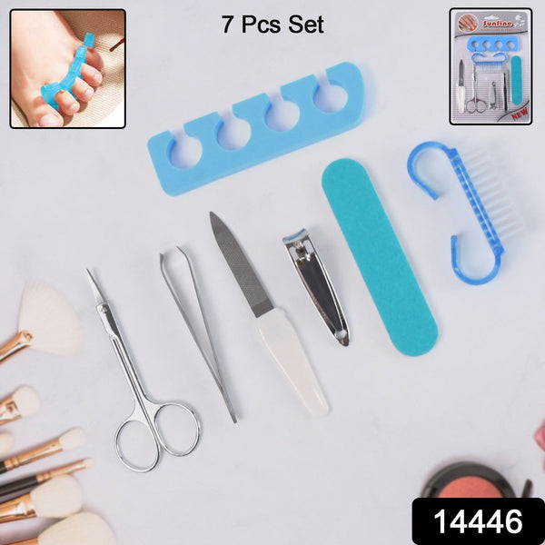 7 in 1 Manicure set Tool Kit (7 Pcs Set) - justgrabit.in | Just Grab It