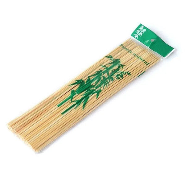 Bamboo Wood Skewer BBQ Sticks - Justgrabit Inc.