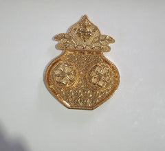Kalash Shape Rakasha Bandhan Special Puja Thali (1 Pc) (Mix Design) - justgrabit.in | Just Grab It
