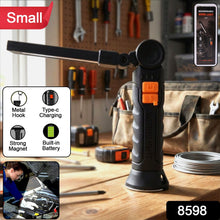 Compact Rechargeable Small LED Work Light with Adjustable Arm and Magnetic Base - justgrabit.in | Just Grab It