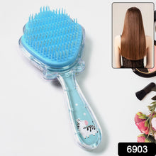 Cartoon Hair Brush Massage Shower Comb Blur Wet Salon (1 Pc ), Hair accessories - justgrabit.in | Just Grab It