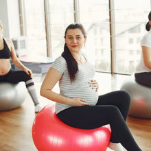 Anti Burst 65 cm Exercise Ball with Inflation Pump, Non - Slip Gym Ball, for Yoga (1 Pc / Mix Design & Color) - Justgrabit Inc.