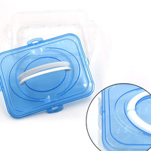 Plastic Kitchen Refrigerator Egg Storage 12 Grid 1 Layer Egg Container - Justgrabit Inc.