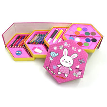 Colouring Combo Colors Box Color Pencil,Crayons, Water Color, Sketch Pens Set of 46 - Justgrabit Inc.