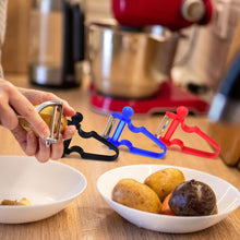 3pc Durable Blade Vegetable Peelers with Ergonomic Handles - justgrabit.in | Just Grab It