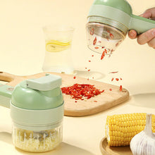 4 in 1 Handheld Electric Vegetable Cutter Set - justgrabit.in | Just Grab It